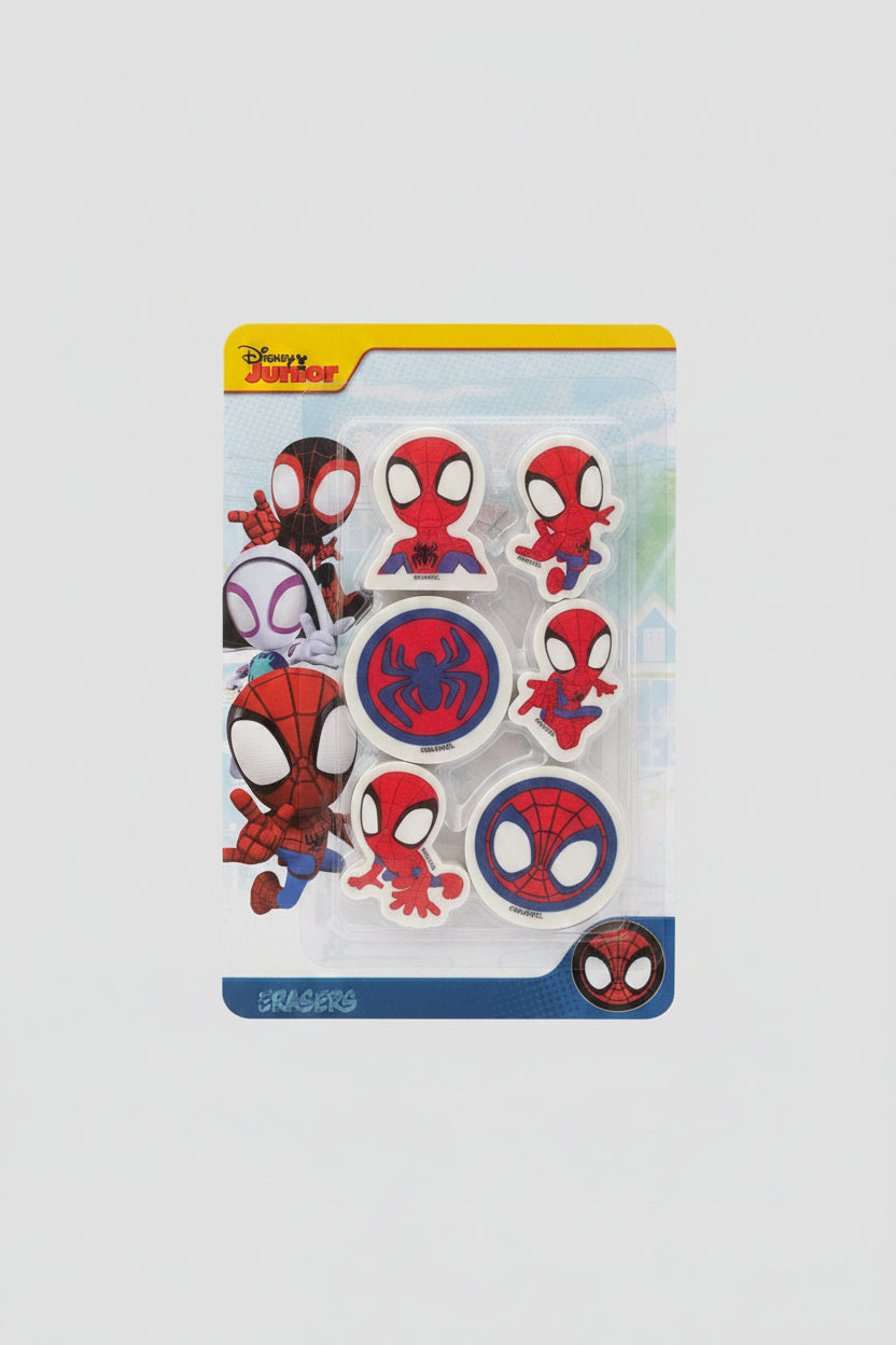 Disney Junior Spider-Man Radiergummi-Set (6-teilig)