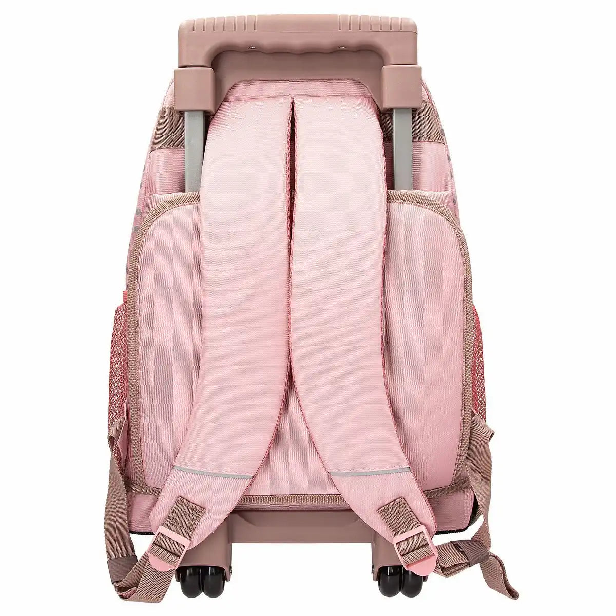 DEPESCHE TOPModel Schulrucksack Trolley Dots rosa – Schulranzen mit Rollen
