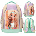 DEPESCHE TOPModel Schulrucksack Sunny Dog – Pinker Rucksack mit süßem Hundemotiv