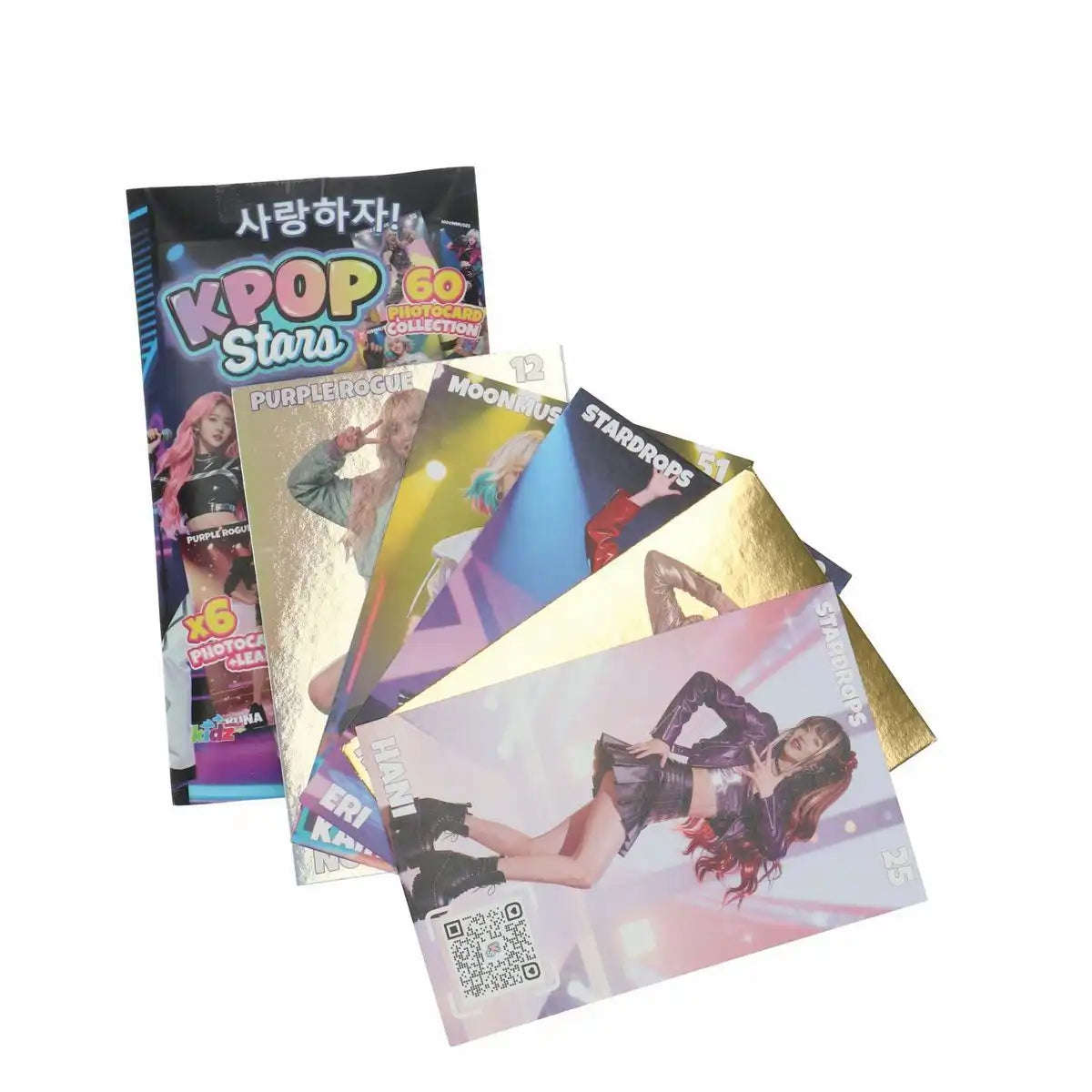Sammelkarten Booster KPop Stars Fotokarten 6 Stück Photocard Korea