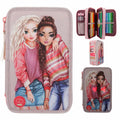 DEPESCHE TOPModel Federtasche Best Friends LED 3-Fach gefüllt