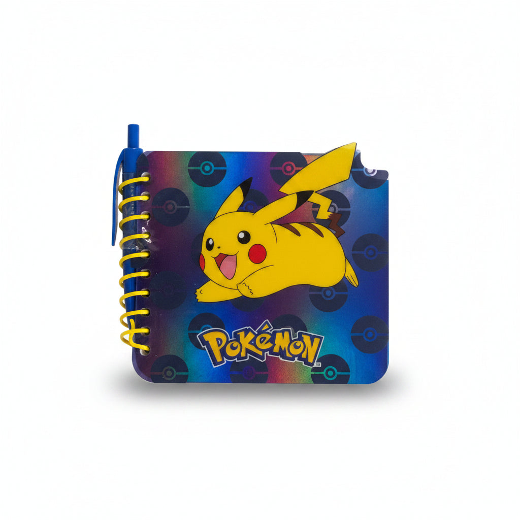 Pokémon Mini-Notizbuch Set mit Stift (ca. 12 x 10 cm)