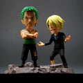 Banpresto ONE PIECE Roronoa Zoro & Sanji ('...Nothing...At All') 8 cm