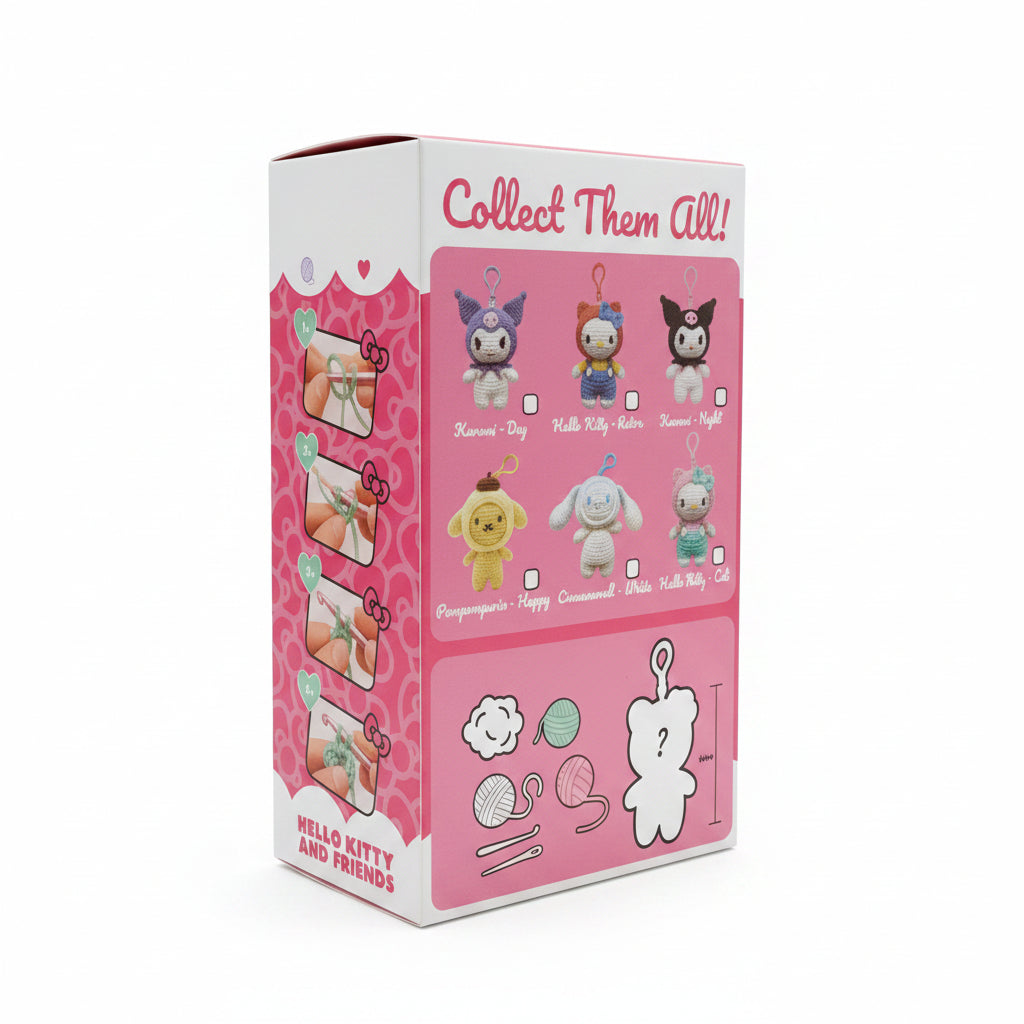 Sanrio Hello Kitty & Friends Mystery Häkel-Set (1 von 6)