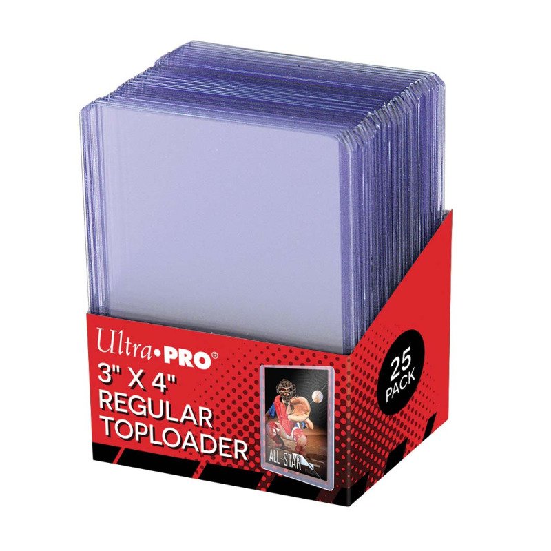 Ultra PRO Premium 3" x 4" Toploader (25 Stück)