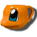Pokémon 3D Tasse Glumanda 385 ml – Große Keramik Kaffeetasse, XL Teetasse & Geschenkidee