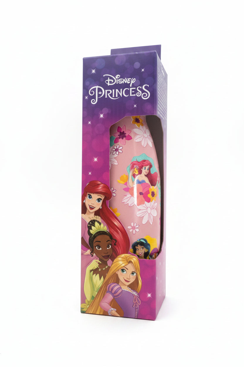 Disney Princess Prinzessin Edelstahl Trinkflasche (500ml) – Thermo Flasche