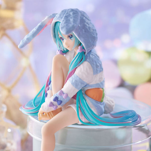 Hatsune Miku – Rabbit Ear Hood Pajama (Blue Version / FuRyu Noodle Stopper)