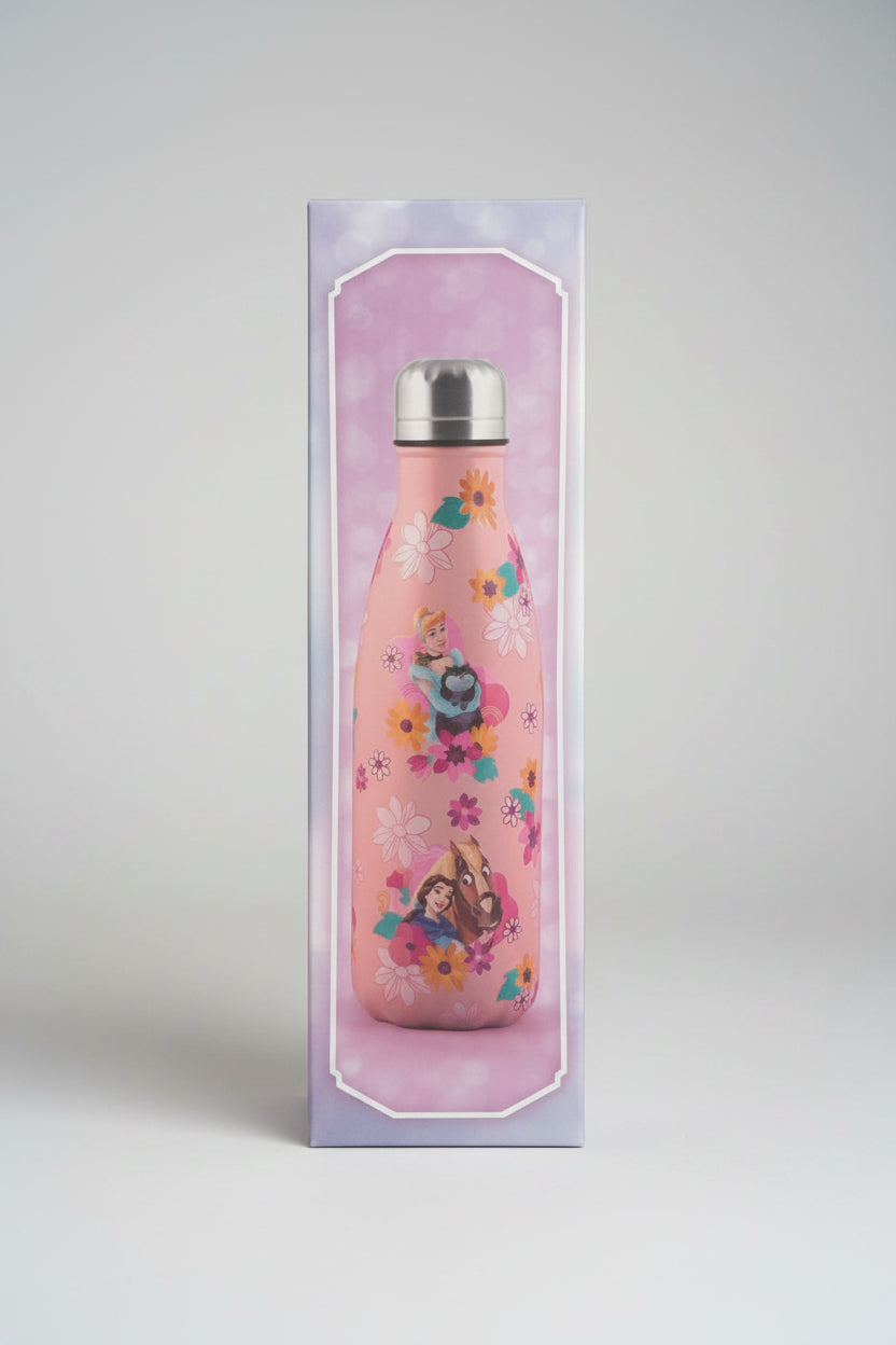 Disney Princess Prinzessin Edelstahl Trinkflasche (500ml) – Thermo Flasche
