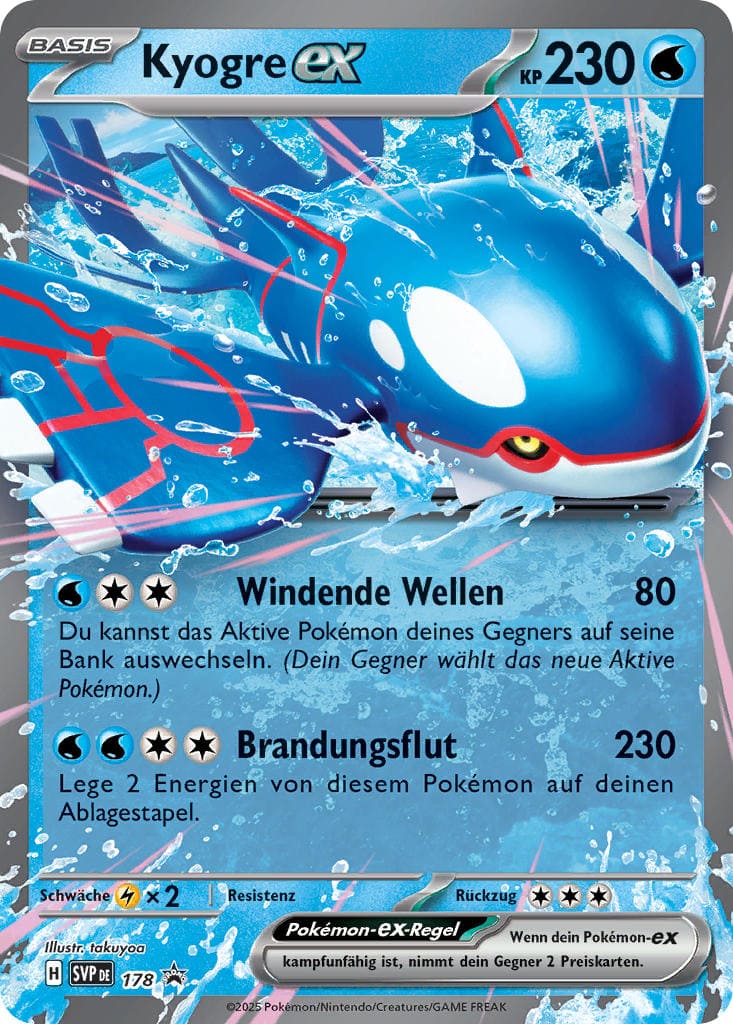 Pokémon TCG – Azur-Legenden Tin-Box (Deutsche Ausgabe) Kyogre ex, Dialga ex oder Xerneas ex