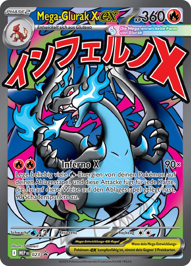 Pokémon TCG – Mega-Glurak X-ex Ultra-Premium-Kollektion (Deutsche Ausgabe)