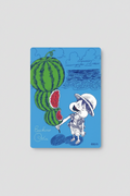 One Piece: Monkey D. Luffy „Watermelon“ Metakira Wassermelone Promo Card (Shueisha Natsucomi 2026)