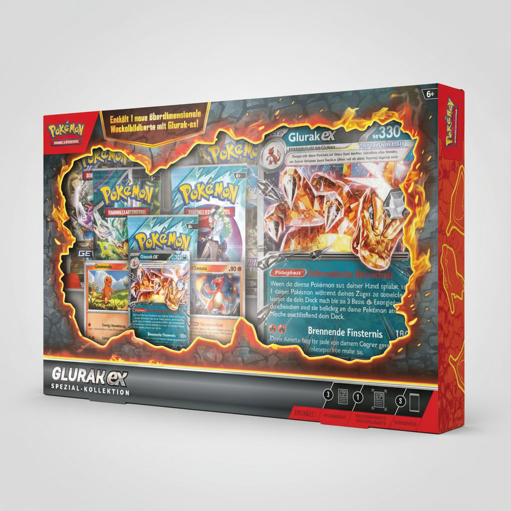 Pokémon TCG – Glurak-ex Spezial-Kollektion (Deutsche Ausgabe)