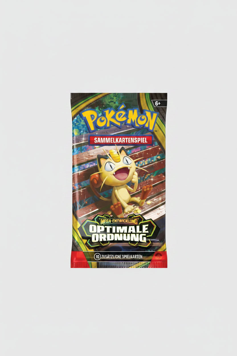 Pokémon TCG – Mega-Entwicklung – Optimale Ordnung: Boosterpack (Deutsche Ausgabe)
