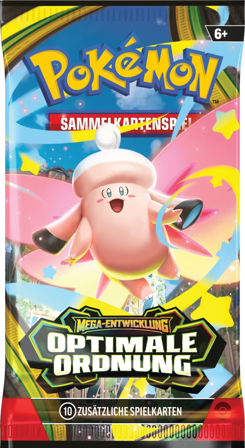 Pokémon TCG – Mega-Entwicklung – Optimale Ordnung: Boosterpack (Deutsche Ausgabe)