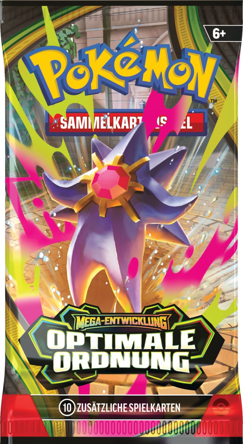 Pokémon TCG – Mega-Entwicklung – Optimale Ordnung: Boosterpack (Deutsche Ausgabe)