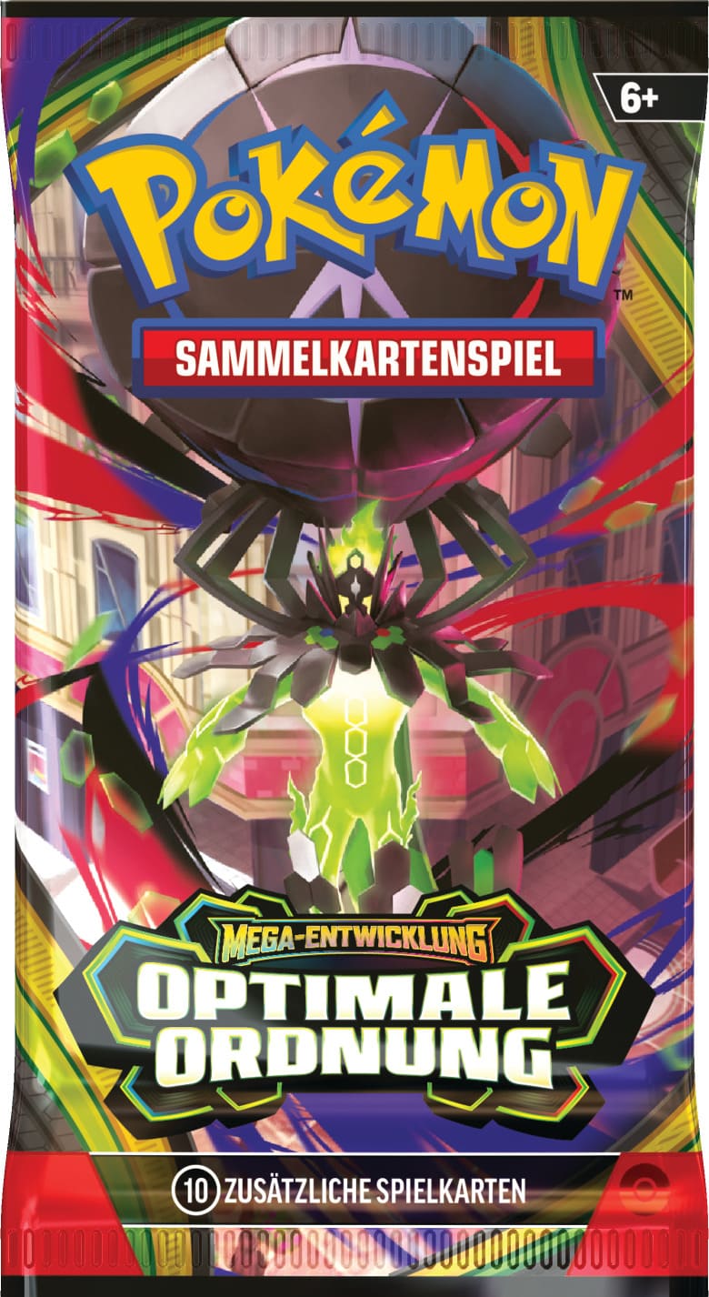Pokémon TCG – Mega-Entwicklung – Optimale Ordnung: Boosterpack (Deutsche Ausgabe)