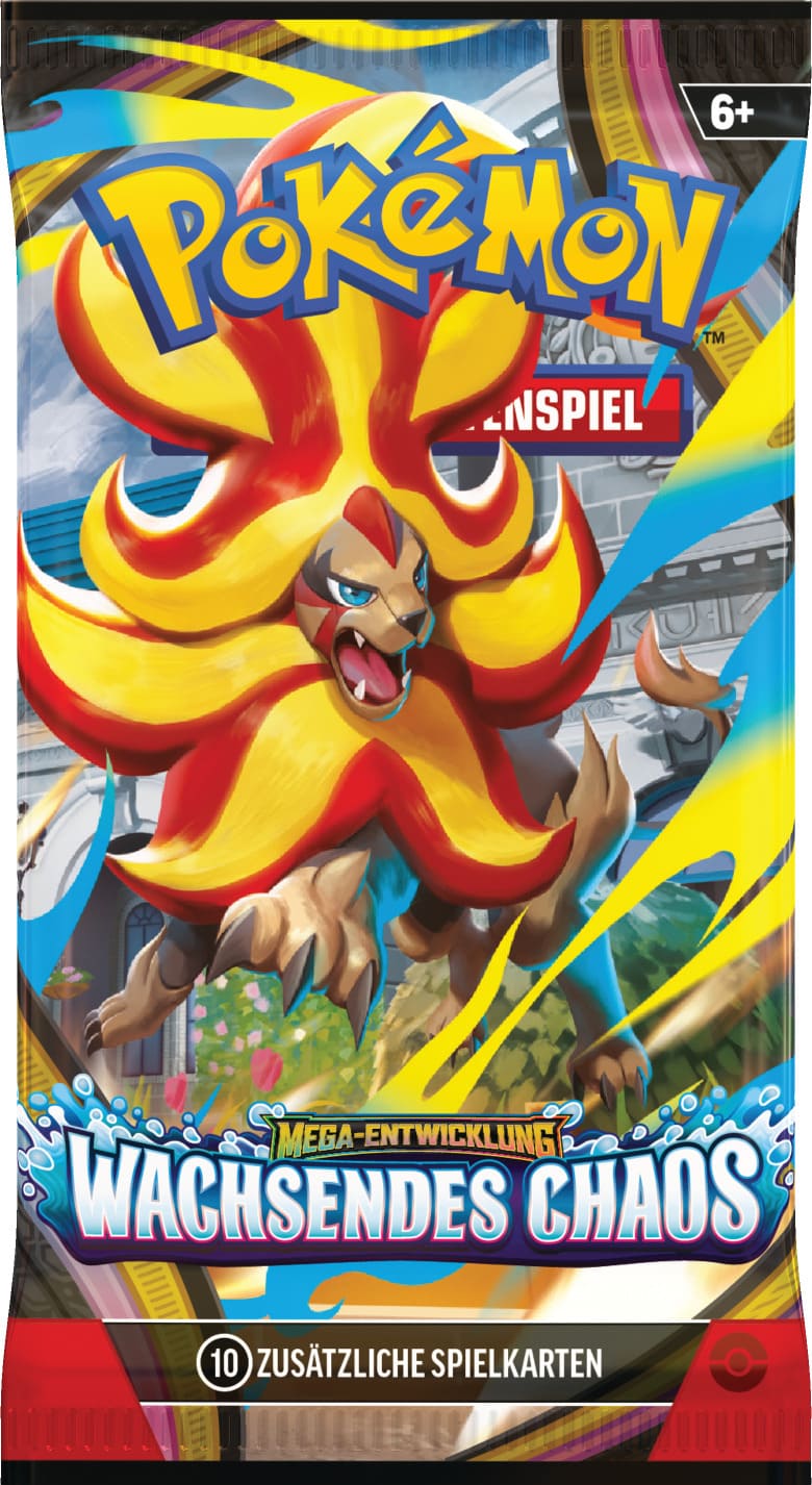 Pokémon TCG – Mega-Entwicklung – Optimale Ordnung: Boosterpack (Deutsche Ausgabe)