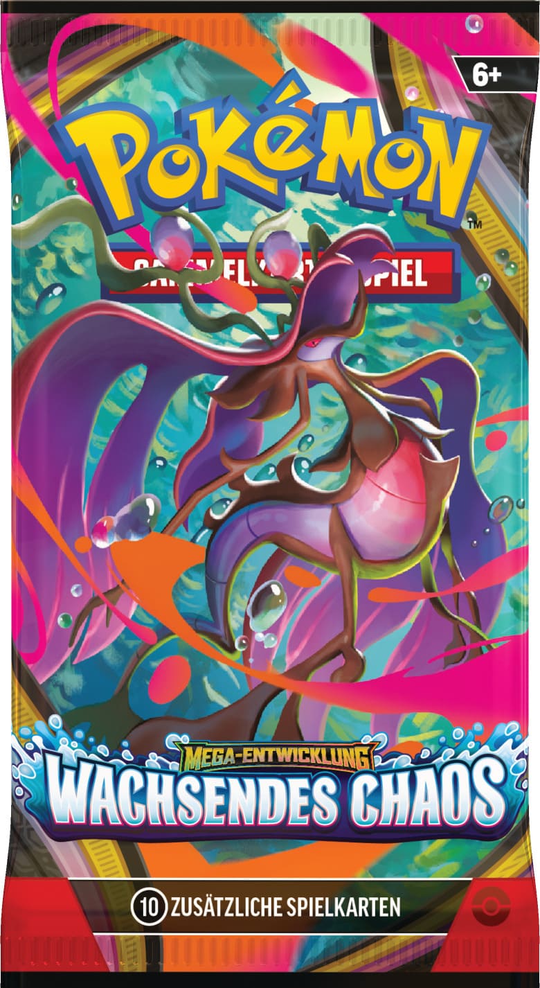 Pokémon TCG – Mega-Entwicklung – Optimale Ordnung: Boosterpack (Deutsche Ausgabe)