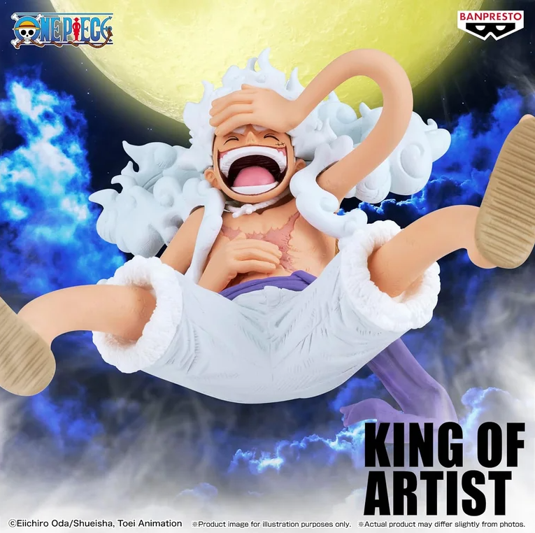 One Piece – Luffy Gear 5 Figur (King of Artist III)
