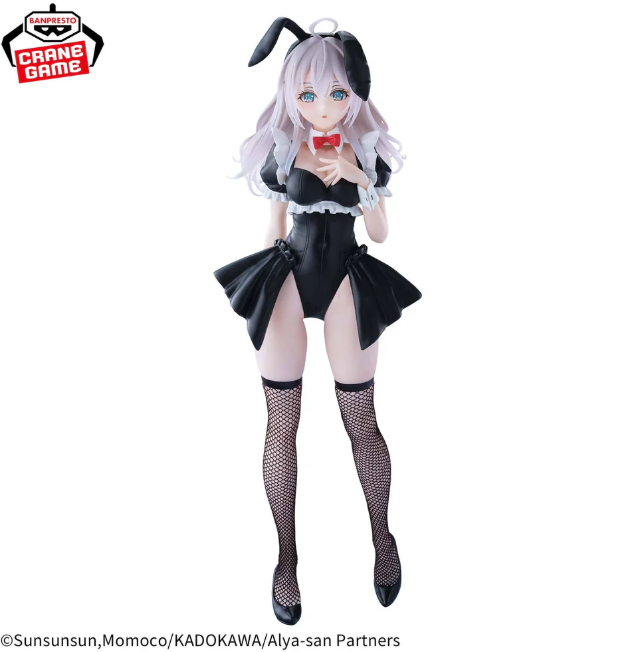 Alya Sometimes Hides Her Feelings in Russian – Alya Figur (Bunny Ver. / Glitter &amp; Glamours von Banpresto)