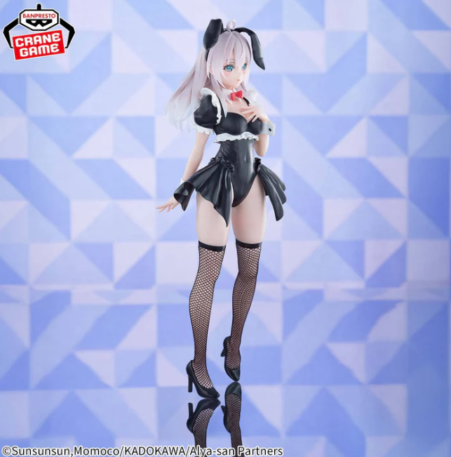 Alya Sometimes Hides Her Feelings in Russian – Alya Figur (Bunny Ver. / Glitter &amp; Glamours von Banpresto)
