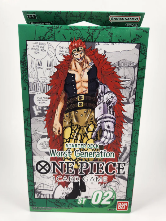 One Piece Card Game: ST-02 Starter Deck – Worst Generation (Englisch)