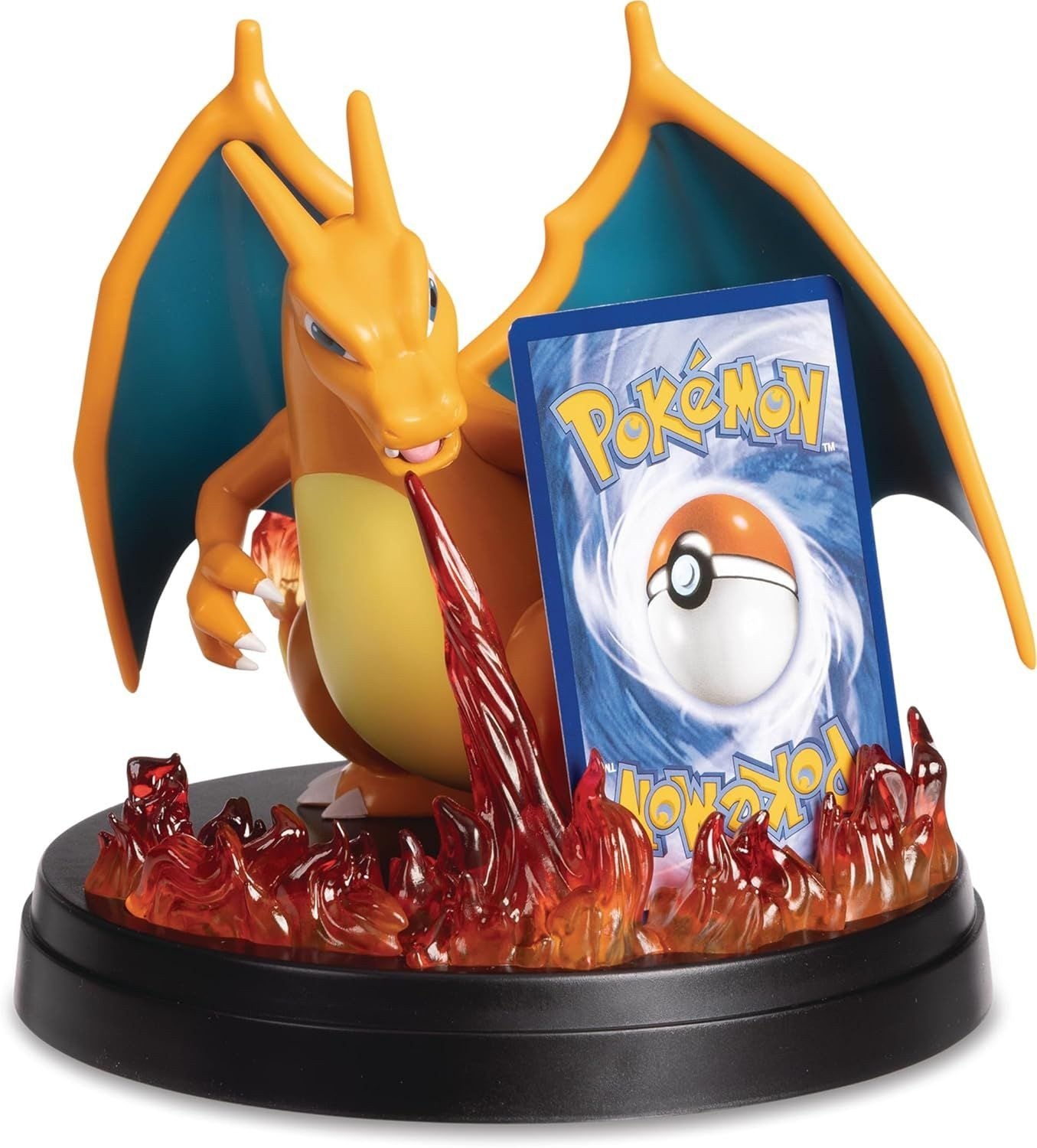 Pokémon TCG – Glurak-ex Super Premium Kollektion mit Figur (Deutsche Ausgabe)