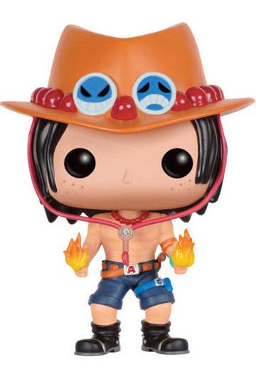 One Piece FUNKO POP! Animation Vinyl Figur Portgas D. Ace 9 cm