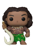 Vaiana 2 FUNKO POP! & Buddy Vinyl Figur Maui with Fish Hook 9 cm