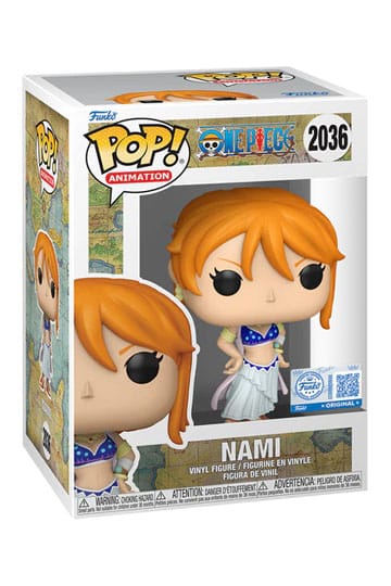 One Piece FUNKO POP! Animation Vinyl Figuren OP- Nami (Alabasta) 9 cm