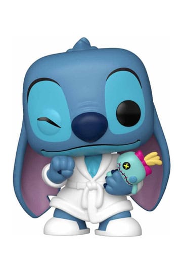 Lilo & Stitch FUNKO POP! Vinyl Figur Stitch in Robe 9 cm
