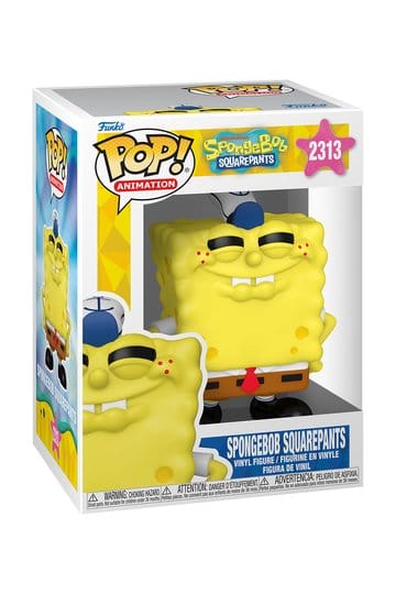 SpongeBob Schwammkopf POP! Animation Vinyl Figur SpongeBob 9 cm