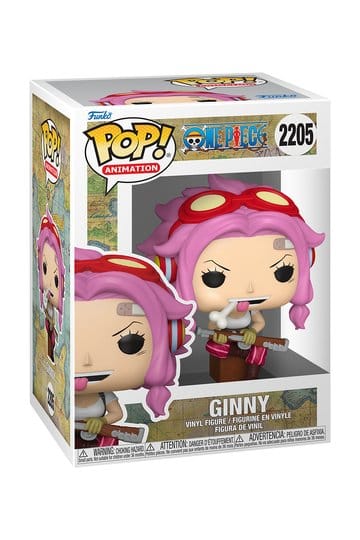 One Piece FUNKO POP! Vinyl Animation Figur Ginny 9 cm