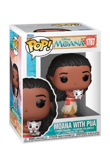 Vaiana POP! & Buddy Vinyl Figur Moana with Pua 9 cm
