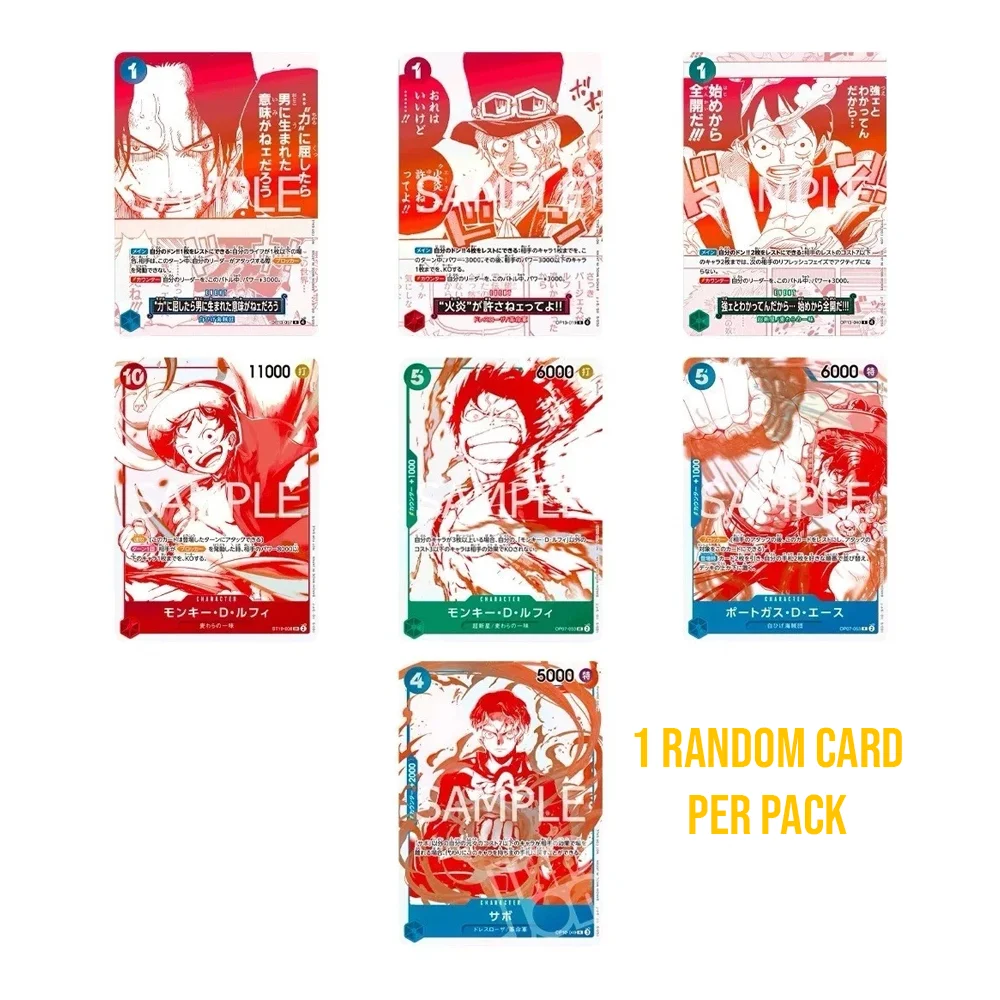 One Piece 3th Anniversary Treasure Campaign Promo Pack Japanisch
