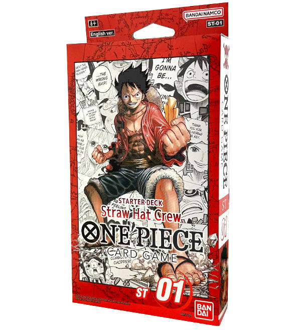 One Piece Card Game: ST-01 Starter Deck – Straw Hat Crew (Englisch)