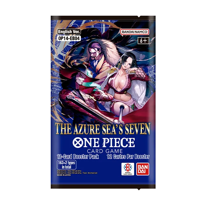 One Piece [TCG] OP14 - EB04 The Azure Sea's Seven Booster pack [ENG]