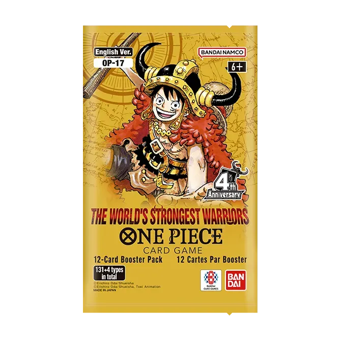 One Piece [TCG] OP17 THE WORLD’S STRONGEST WARRIORS Booster Display Box [ENG]  – Vorbestellung PreOrder