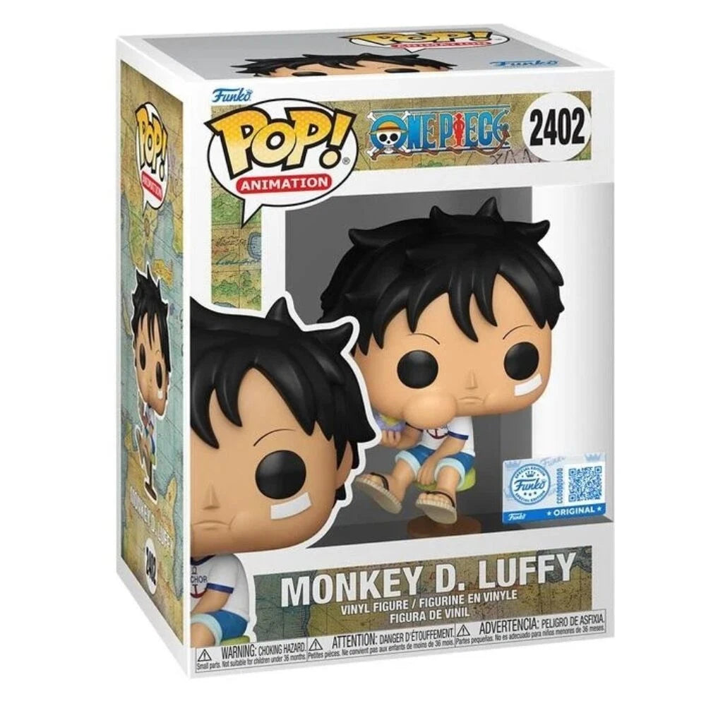 One Piece Funko POP! Vinyl Figur Kid Luffy Eating DF *Exclusive Version* 9 cm
