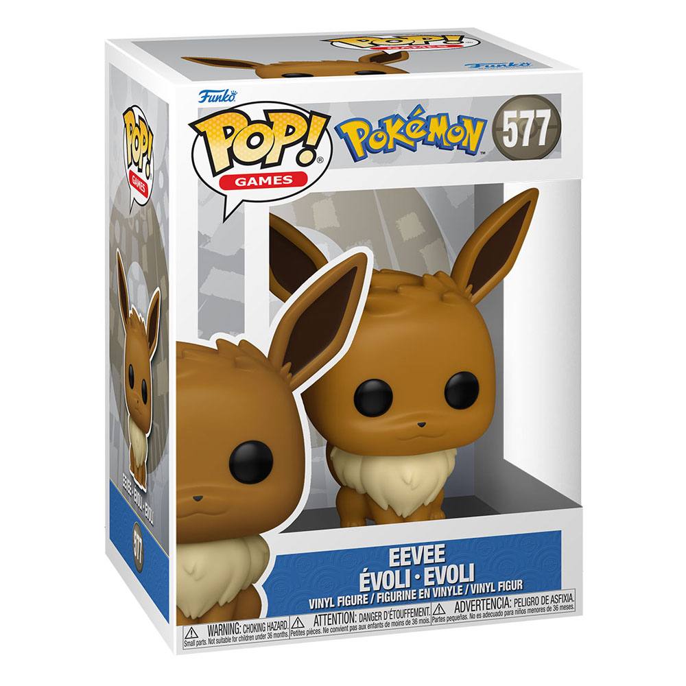 Funko Pokémon POP! Games Vinyl Figur Eeveec Evoli 9 cm