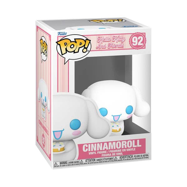 Hello Kitty FUNKO POP! Sanrio Vinyl Figur Cinnamaroll with Dessert 9 cm