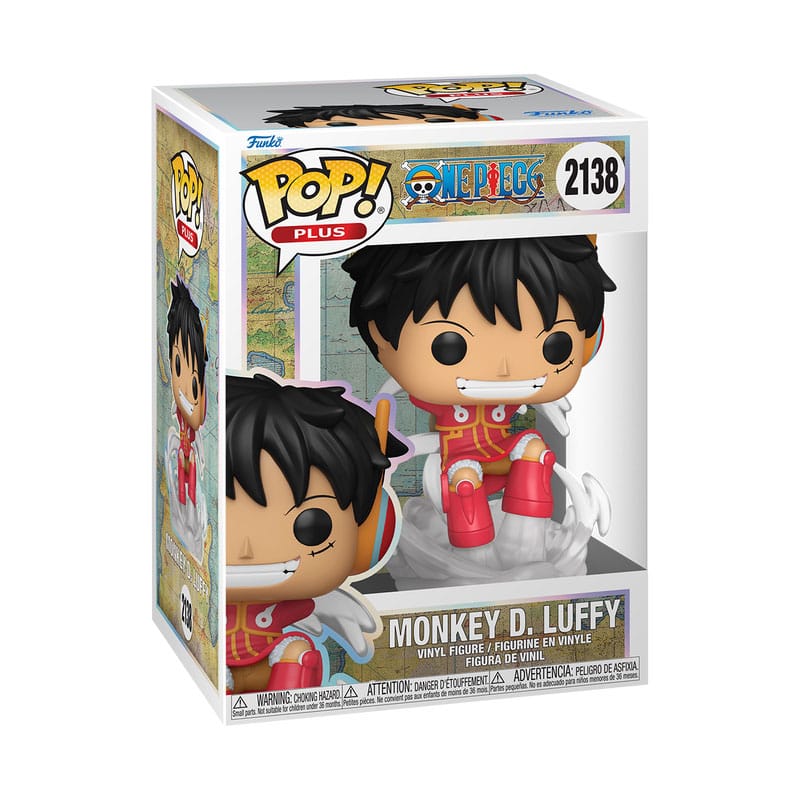 One Piece Funko POP! Plus Animation Figur Monkey.D.Luffy (Egghead) 9 cm