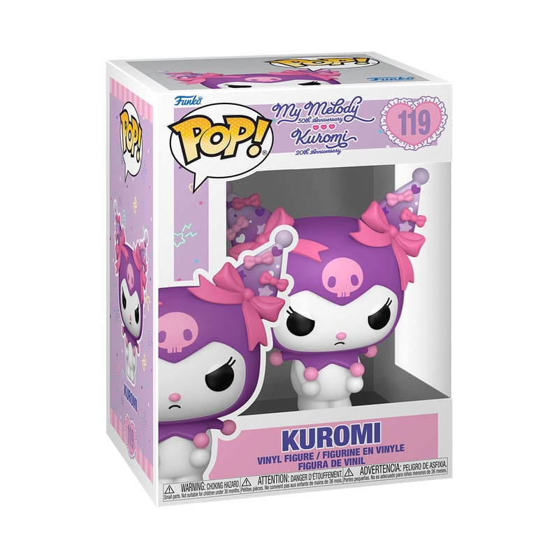 Sanrio POP! Animation Vinyl Figur Kuromi My Melody Grumpy 9 cm