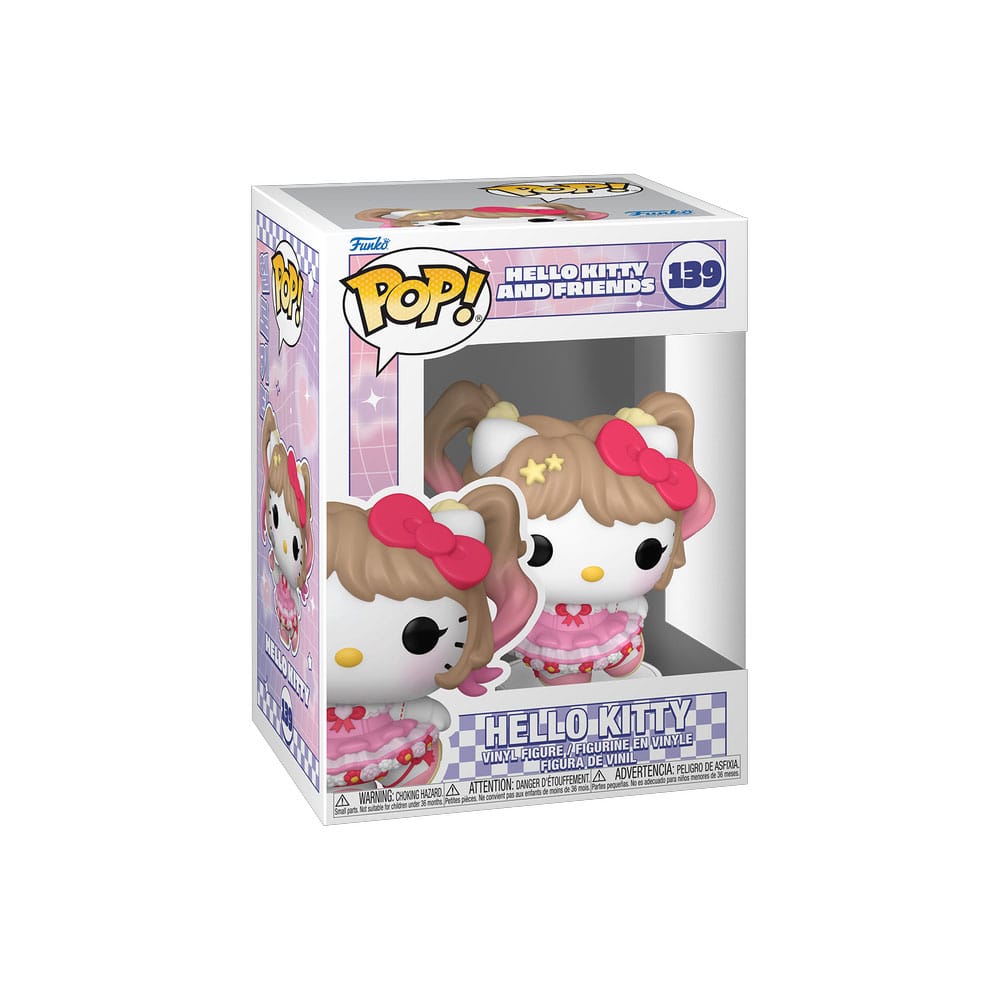 Hello Kitty and Friends POP! Animation Vinyl Figur Hello Kitty (K-Pop Outfit) 9 cm