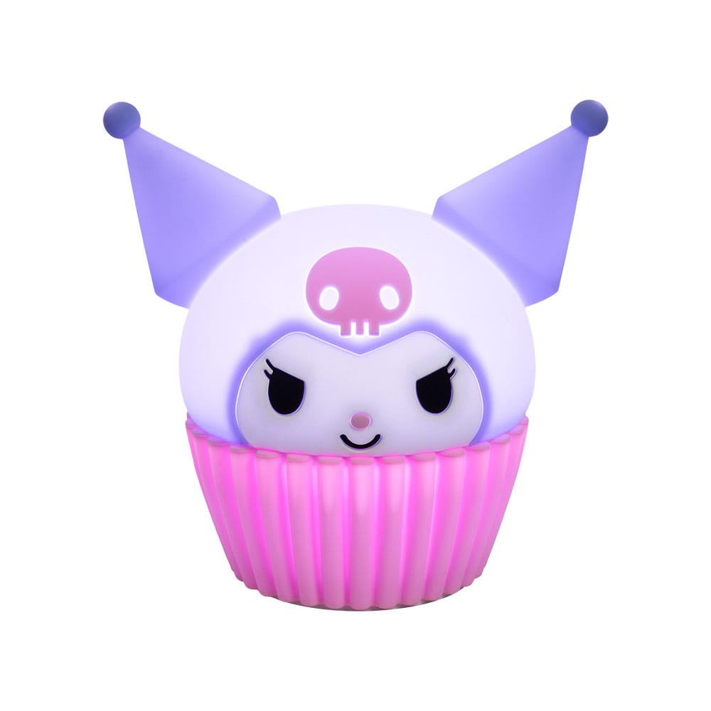 Sanrio Squishy Glo Silikon-Leuchte Hello Kitty Kuromi 15 cm LED Nachtlicht