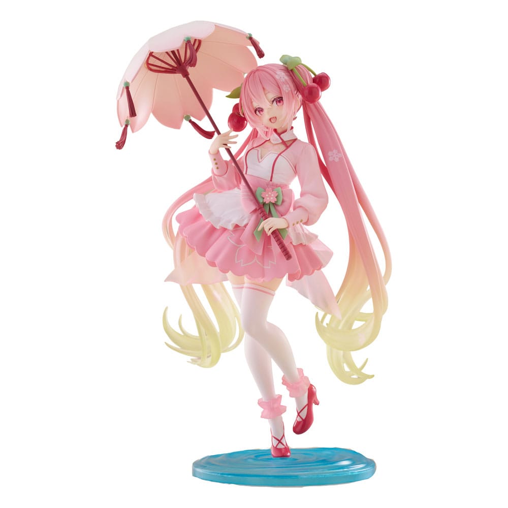 Hatsune Miku – Sakura Miku Statue (AMP – Sakura Dress Version von Taito) B-Ware