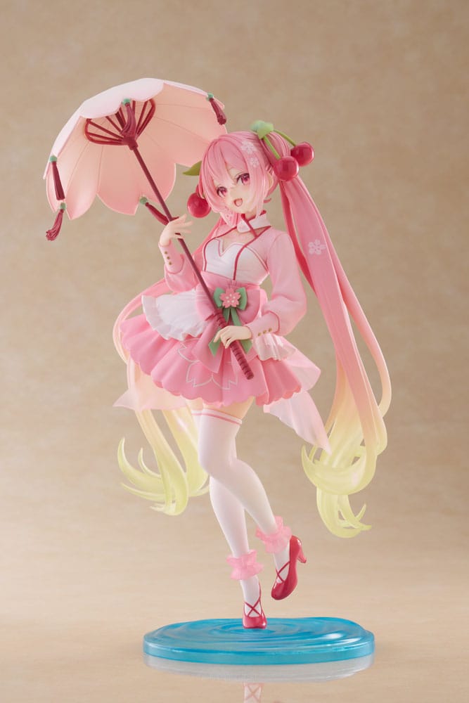Hatsune Miku – Sakura Miku Statue (AMP – Sakura Dress Version von Taito) B-Ware