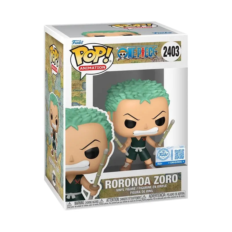One Piece POP! Vinyl Figur Kid Zoro w/ Katana *Exclusive Version* 9 cm